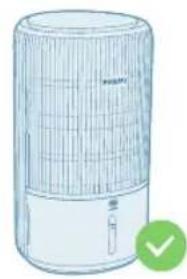 PHILIPS AC3421 - XpnoTnC OoKeuNc 2 oE 1: SuokEuN kaOapou aepa kal UypavTnpa - 1