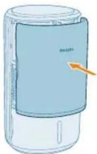 PHILIPS AC3421 - Replacing the purification filter - 6