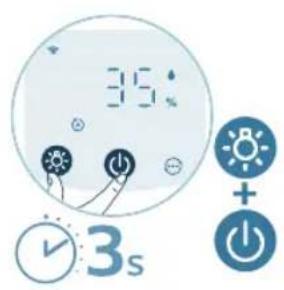 PHILIPS AC3421 - Restablecer la connexion Wi-Fi - 2