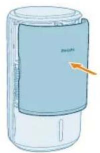 PHILIPS AC3421 - Kaθαρισμός της επιφάνειας του φίλτρου καθαρισμό - 6