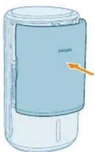 PHILIPS AC3421 - Rengjöring av overflaten på rensefilteret - 6