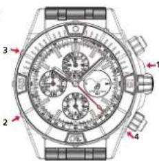 Breitling Super Chronomat 44 Four-Year Calendar - WINDING-TIME-SETTING - 5