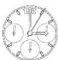 Breitling Navitimer Automatic 36 - СОЛНЕЧНЫЙ КОМПАС - 2