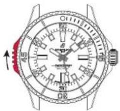 Breitling Superocean Automatic 46 - Bezel locking system - 1