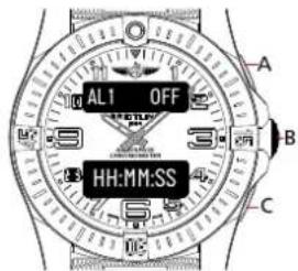 Breitling Aerospace B70 Orbiter - ALARME - 1