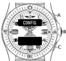 Breitling Aerospace B70 Orbiter - デジタルディスプレイ明度設定 - 1