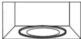 GE GCBK09N1WSS - Removable Turntable and Turntable Support - 1