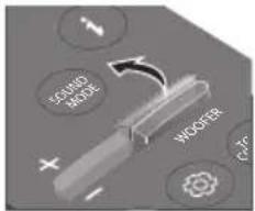 SAMSUNG HW-S67GD - „Soundbar“ garsumo reguliavimas televizoriaus nuotolinio valdymo pultu - 4