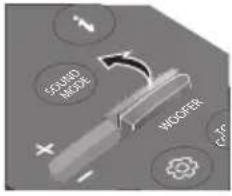 SAMSUNG HW-S67GD - Regolazione del volume della Soundbar con il telecomando della TV - 7