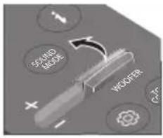 SAMSUNG HW-S67GD - Regolazione del volume della Soundbar con il telecomando della TV - 4