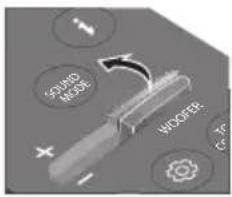SAMSUNG HW-S66GD - Reglarea volumului sistemului Soundbar cu o telecomandă TV - 1