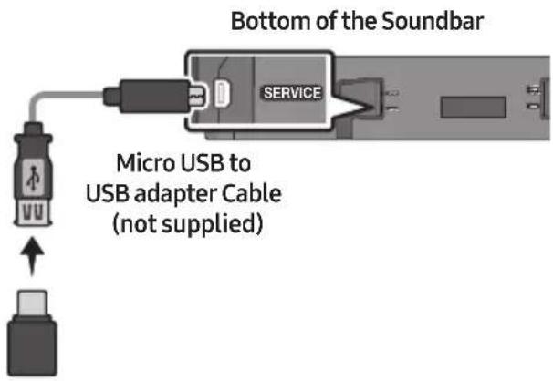 SAMSUNG HW-S66GD - USB Update - 1