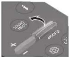 SAMSUNG HW-S66GD - Soundbari helitugevuse reguleerimine teleri kaugjuhtimispuldiga - 7