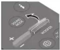 SAMSUNG HW-S66GD - Adjusting the Soundbar volume with a TV remote control - 7