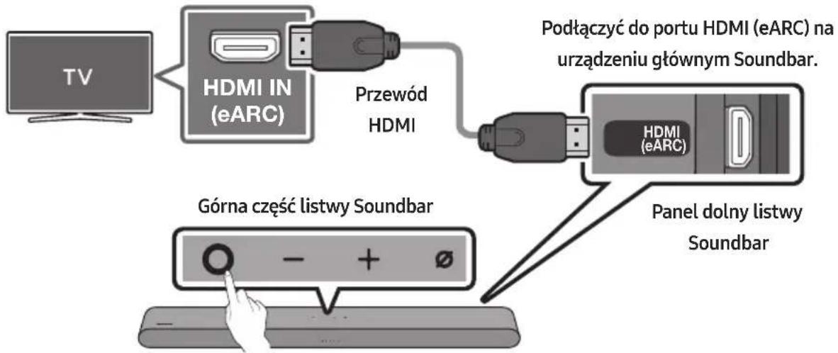 SAMSUNG HW-S66GD - Lista kontrolna wstępnego podłączania - 1