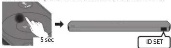 SAMSUNG HW-Q710GD - Se il subwoofer non si collega automaticamente - 2