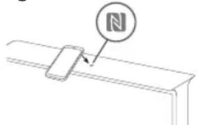 SAMSUNG GQ50LS01DBU - Verwenden der NFC on TV-Funktion - 3