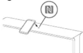 SAMSUNG GQ50LS01DBU - Utilisation de la fonction NFC on TV - 3