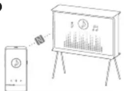SAMSUNG GQ50LS01DBU - Uso della funzione NFC on TV - 4