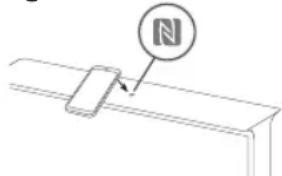SAMSUNG GQ43LS01DAU - Verwenden der NFC on TV-Funktion - 3