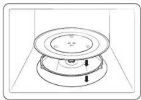 SAMSUNG MS23DG4504AG - Plateau tournant - 1