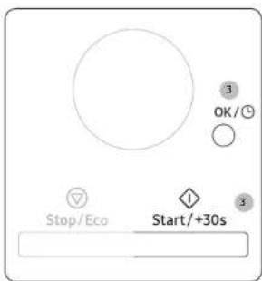 SAMSUNG MS23DG4504AG - Using the Favorite features - 2
