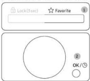SAMSUNG MS23DG4504AG - De favoriete functie gebruiken - 1