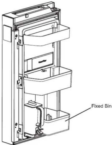 GE PJD23BYWFS - FIXED BIN - 1
