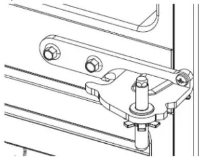 GE PJD23BYWFS - REMOVE LOWER RIGHT-HAND DOOR (on some models) - 2