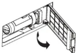 GE PJD23BYWFS - RETIRO DEL FILTRO - 1