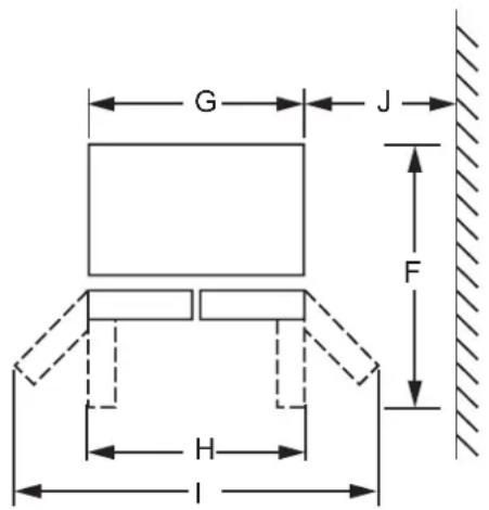 GE PJD23BYWFS - DIMENSIONS - PAD and PHD Models - 2