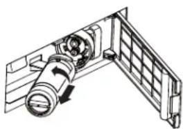GE PJD23BYWFS - REMOVING THE FILTER - 2