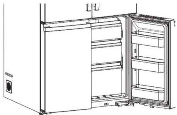 GE PJD23BYWFS - Seleccione los Canastos y los Estantes de la Puerta de la Zona - 1