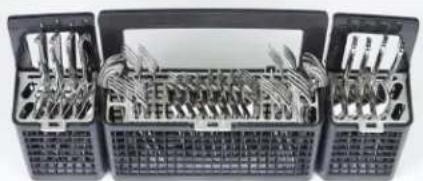 GE PDT705SYWFS - Chorros de Agua para la Limpieza Profunda de Utensilios de Plata (en algunos modelos) - 4