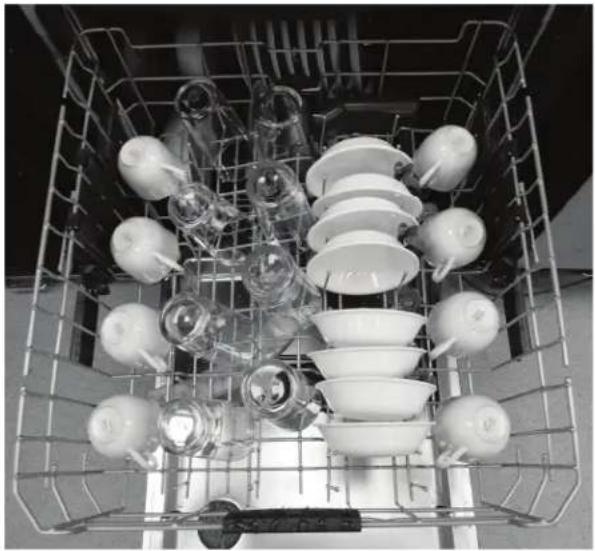 GE PDT705SYWFS - Place Settings - Upper Rack - 1
