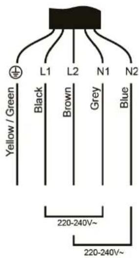 Glem Gas GTH63ET - CONNECTING THE HOB TO THE MAINS POWER SUPPLY - 3