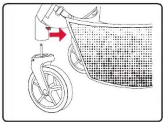 BRITAX B-Clever - Retirer les roues avant - 1
