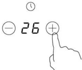 Glem Gas GTH64ET - Eine Zone einstellen - 2