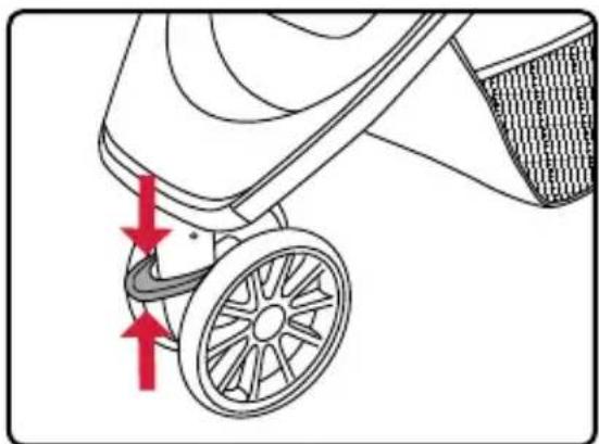 BRITAX B-Lively - Utilización de la cerradura giratoria - 1
