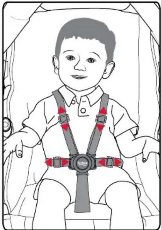 BRITAX B-Lively - Attacher votre enfant - 3