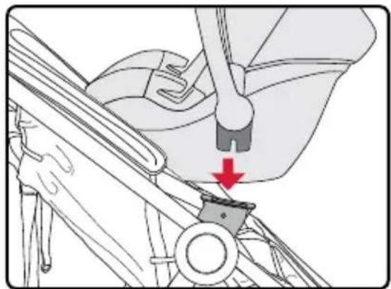 BRITAX B-Lively - Attaching a Britax Infant Car Seat - 1