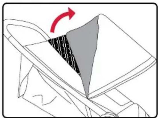 BRITAX B-Lively - Ventilación de la capota - 1