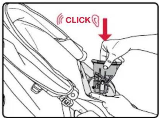BRITAX B-Lively - Instalación de los receptores del asiento de seguridad para bebés - 1
