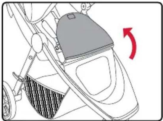 BRITAX B-Lively - Utilizando el acceso a la cesta frontal - 1