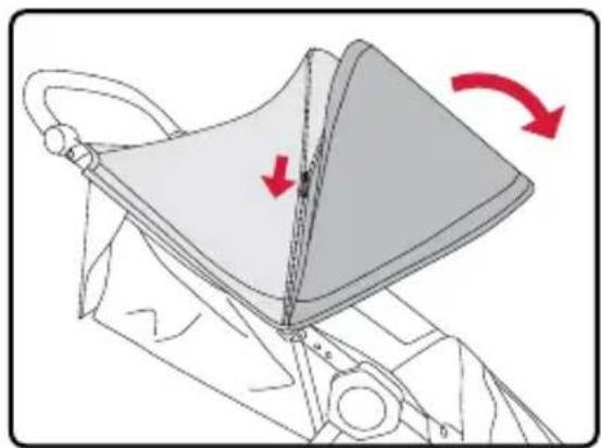 BRITAX B-Free - Extending the Canopy - 1
