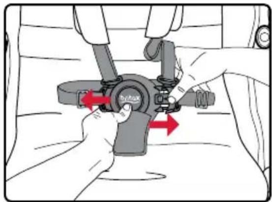 BRITAX B-Free - Retrait du revêtement de siège - 1