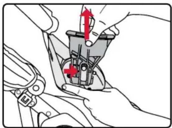 BRITAX B-Free - Removing the Infant Car Seat Receivers - 2