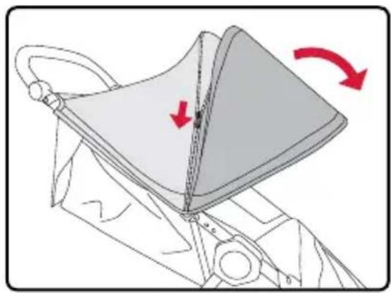 BRITAX B-Free - Extendiendo la capota - 1