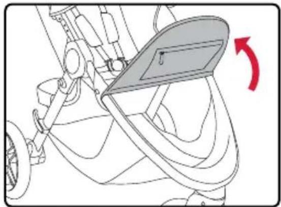 BRITAX B-Free - Using the Front Basket Access - 1