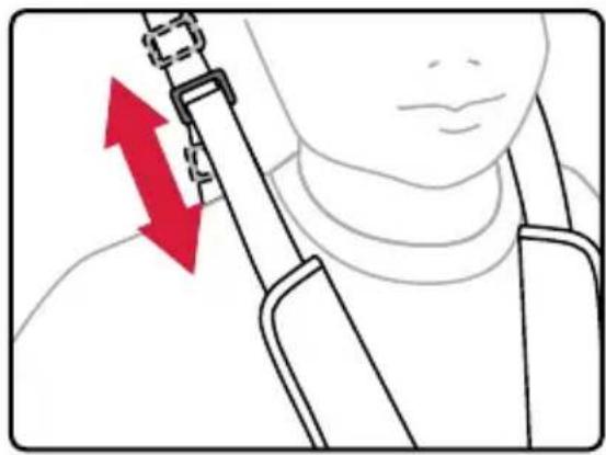 BRITAX B-Free - Ajustement de la hauteur du harnais sans besoin de défaire les sangles - 1